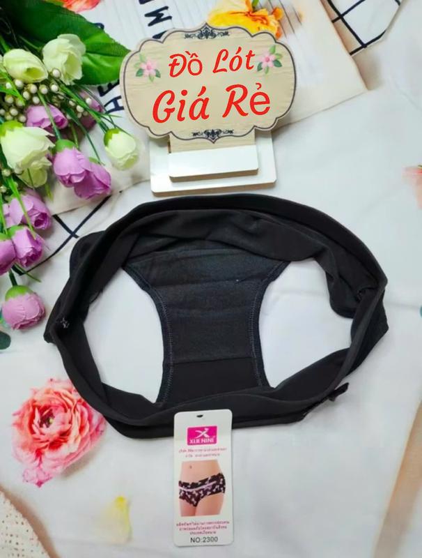 Set 5 và 10 Quần Lót ( MÀU ĐEN ) Phối Hoạ Tiết Nơ [ Size 30 - 50Kg ] - 2300 7