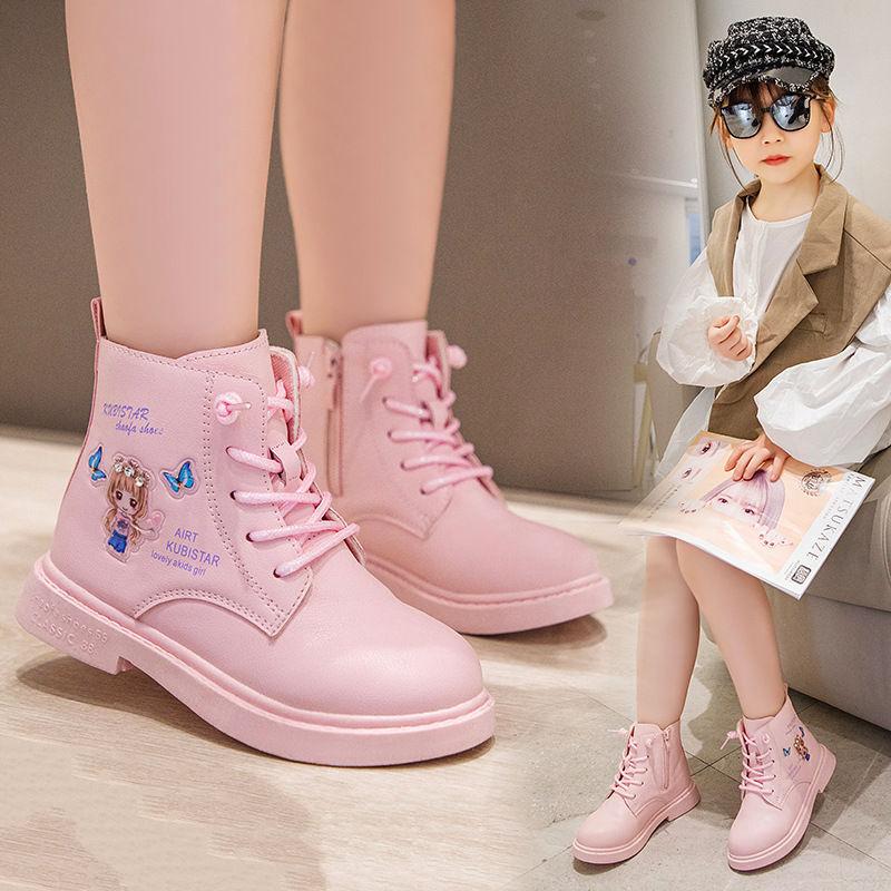 Product Introduction of Giày bốt bé gái in hình công chúa dễ thương Giày cao cổ học sinh đi học phong cách cá tính năng động Bốt cho bé gái TH68 16