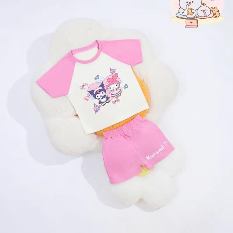  Bộ Đồ COROMI Mẫu Mùa Hè Bé Gái Sét Đồ Bé Gái Mẫu COROMI  Thời Trang Bé Gái 9-45 kg cá tính bộ đồ áo cộc tay chất kiệu cotton thoáng mát  HỌA TIẾT IN HÌNH COROMI  Vải Cotton Cho Bé Quần 