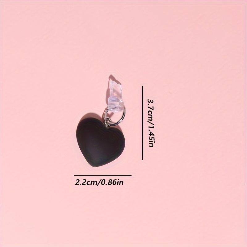 Heart Design Phone Dust Plug, Mobile Phone Dust Plug, Phone Dust Plug for iPhone & Type-C Interface Mobile Phone, Phone Accessories 5