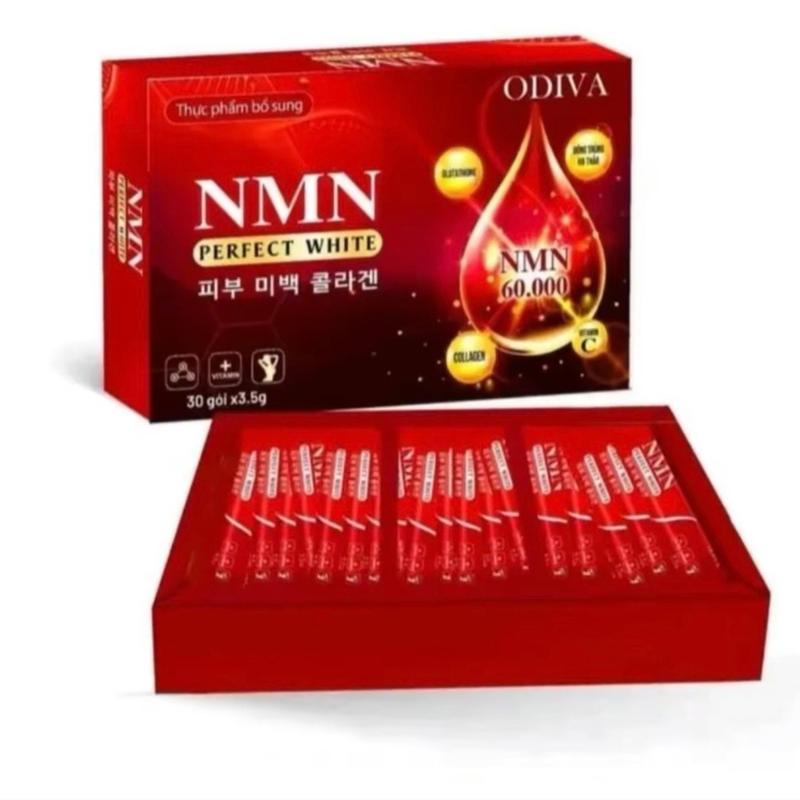 Combo 3Hộp Collagen NMN Perfect White thực phẩm hổ trợ chăm sóc sắc đẹp Sản phẩm chăm sóc da 2