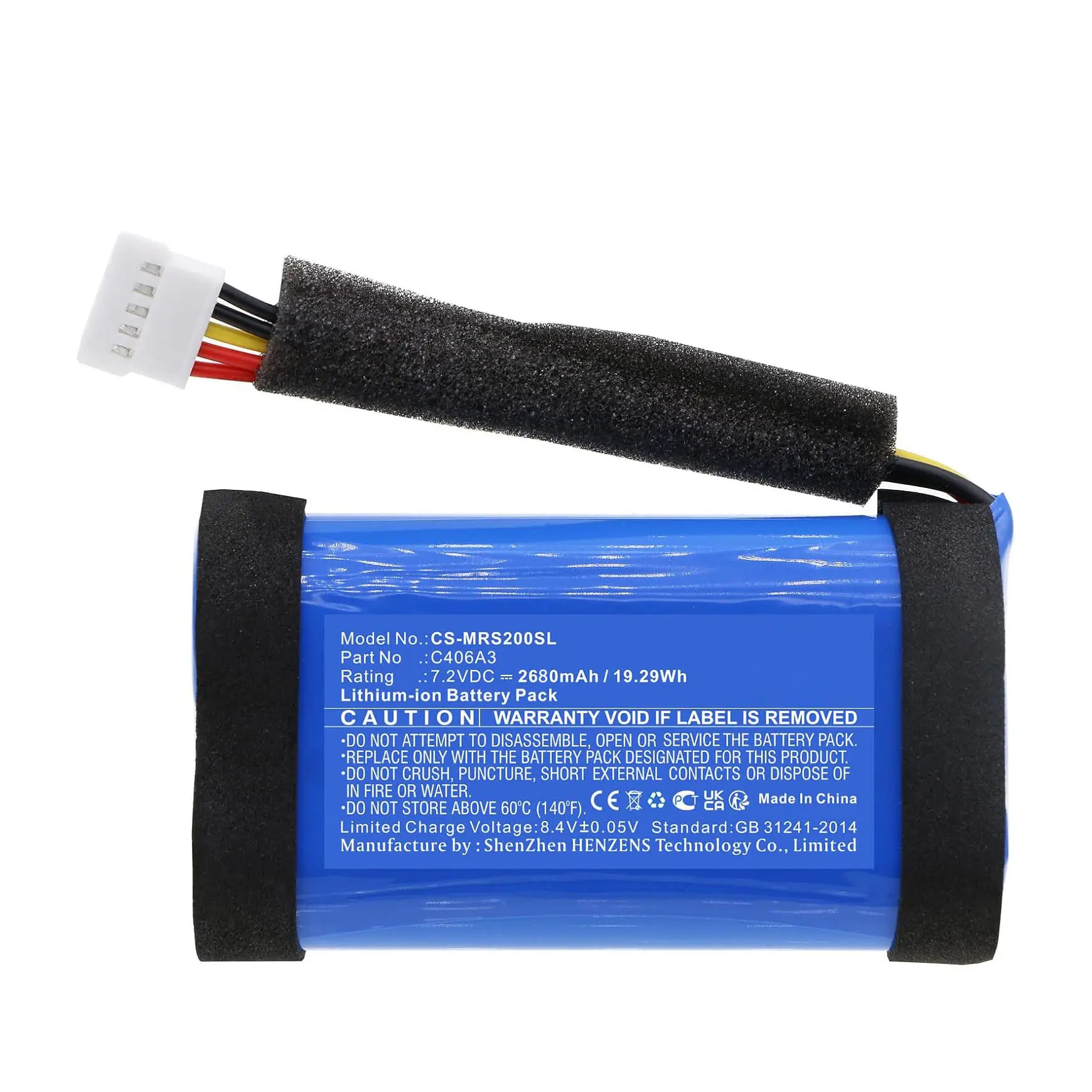 Pin thay loa Marshall Stokwell 2 dung lượng 2680 mAh