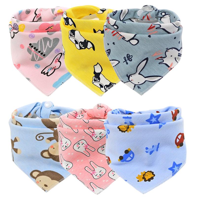 Product Introduction of Baby Bibs 100% Cotton for Boys & Girls Super Cartoon Soft Absorbent Feeding Bibs Newborn Bib Baby burp cloths 24