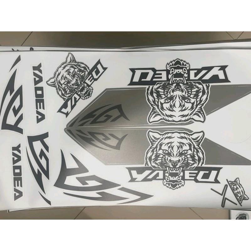Tem hổ YADEA dán xe điện Xmen 3 lớp xịn 1 năm không bong Nhãn Dán Decal