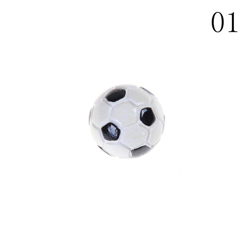 Product Introduction of 1:6/1:12 Dollhouse Miniature Sports Balls Soccer Football and Basketball Decor 11