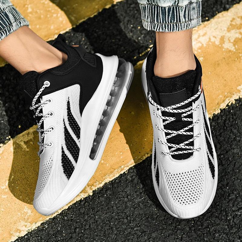 Personalizza PlusSize US 13 14 EU 47 48 Uomo Casual Sport Sneakers Blank Mesh Air Cushion Running Walking Scarpe da Uomo Trainers Training Runner Atletico_voghion.com