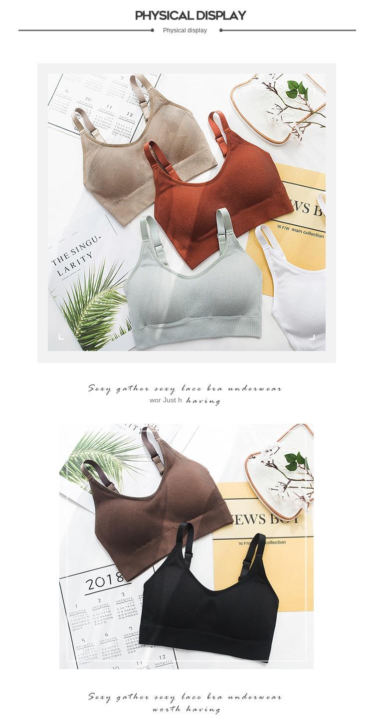 Product Introduction of Seamless Strapless Cotton Bra For Minimalistic Girls Comfort Women Underwear Womenswear Lady 6