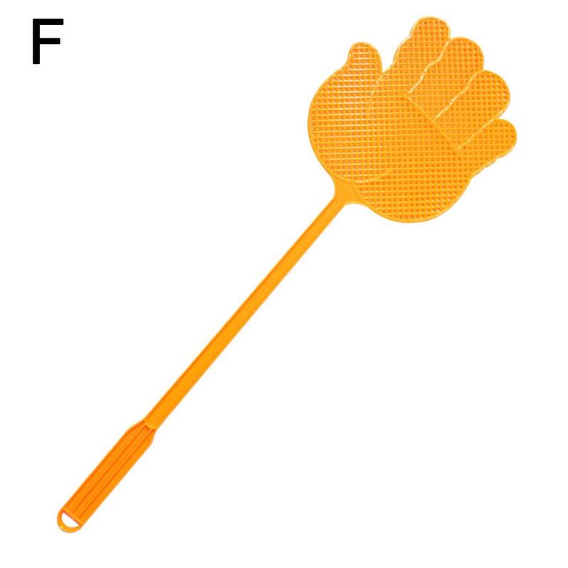 Product Introduction of 1/6 Creative Palm Fly Swatter Manual Model Plastic Fly Swatter Mosquito Swatter Lengthened Thickened Large Anti-mosquito Swatters 35