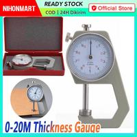 Gambar Thickness Gauge Alat Ukur Ketebalan Kertas Plastik 0-20MM Tester Meter Utk Leather Craft - 0-20MM dari nihonmart.id Kota Cimahi 1 Tokopedia