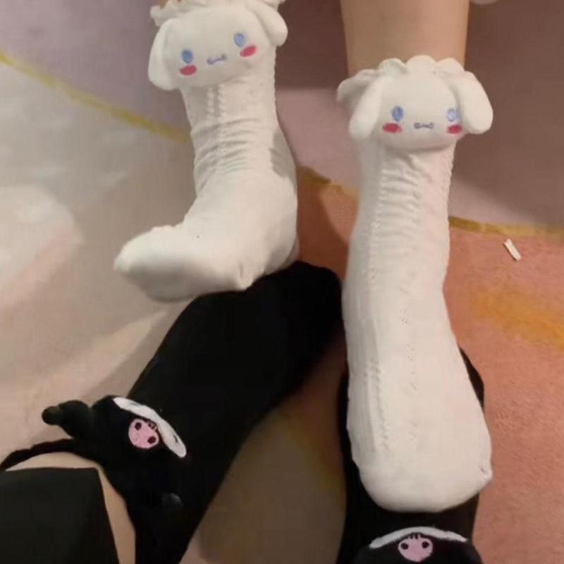 Product Introduction of Japanese Cute Pattern Socks Short Sweet Minimalist Cute Nong Socks F3W7 29