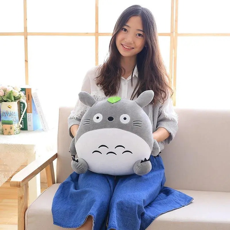 Boneka Totoro / Bantal Totoro Anime Lucu imut dan Gemesin size 30cm 2