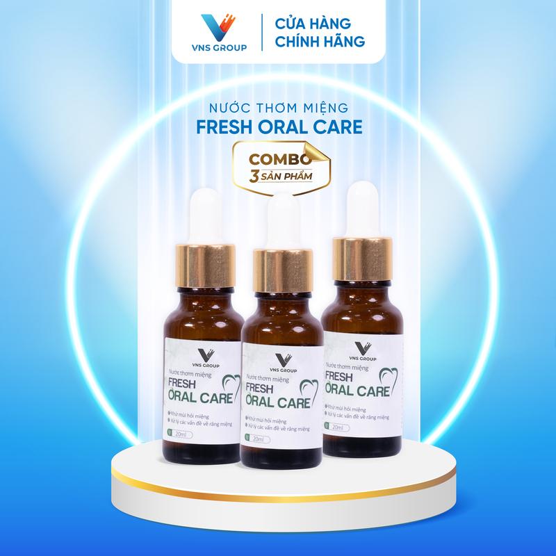 COMBO 3 NƯỚC THƠM MIỆNG FRESH ORAL CARE