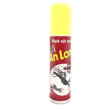 Bình xịt côn trùng An Long [200 ml] Diệt muỗi, ruồi, rệp, kiến, gián....hiệu quả và an toàn sử dụng hơn Nhang 0