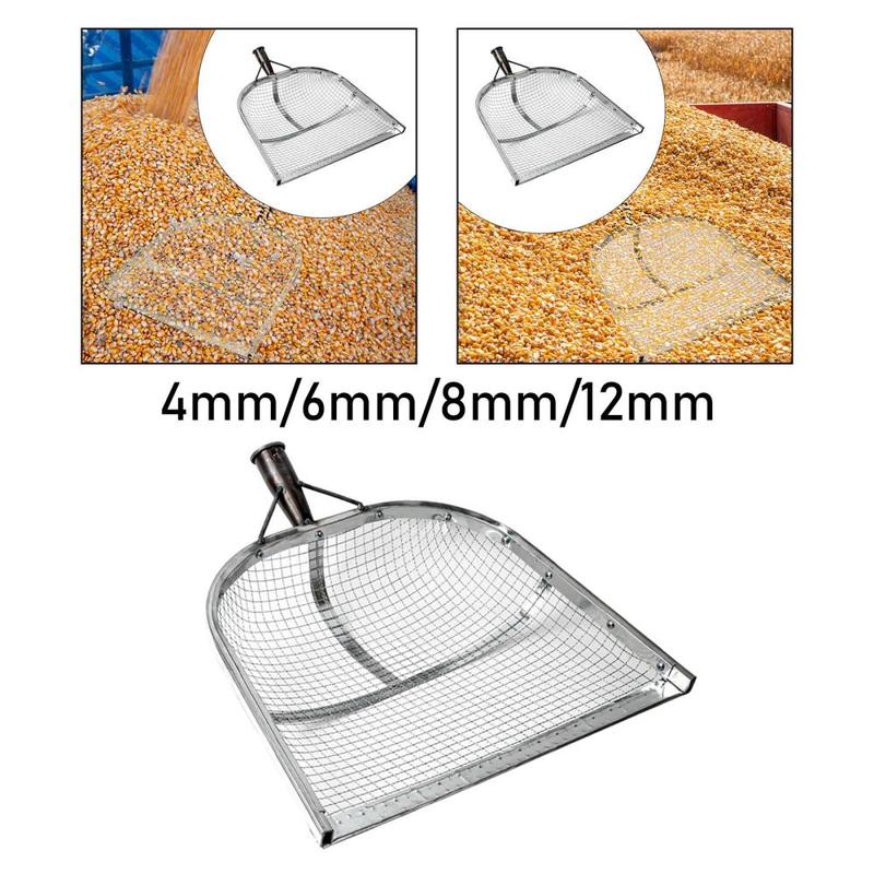 Filter Screen Soil Shovel Portable Multiuse for Hourglass Soil Dates Peanuts 3