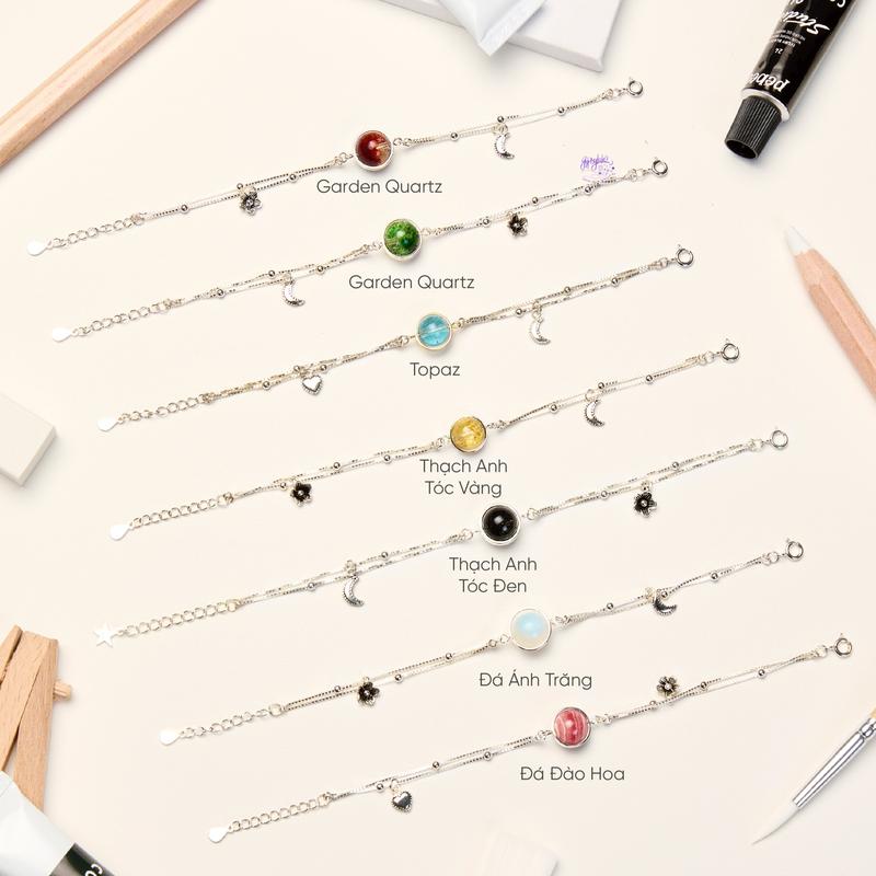  Lắc Tay Round Nhiều Màu SP002600 SP002601 SP002712 SP003224 SP003339 SP003990 Gypsy.lal Phụ Kiện Đeo Tay 