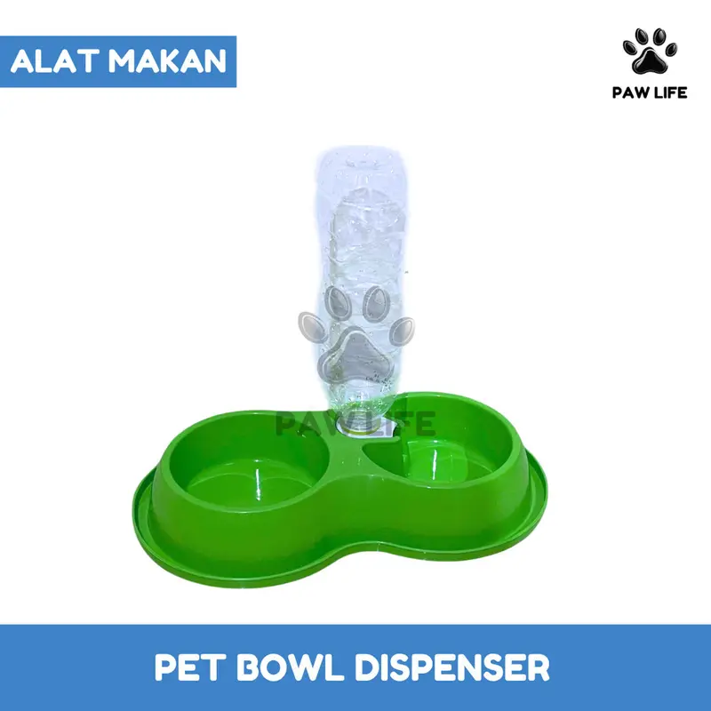PL Pet Food Dispenser Tempat Makan Minum Otomatis Kucing Anjing 3