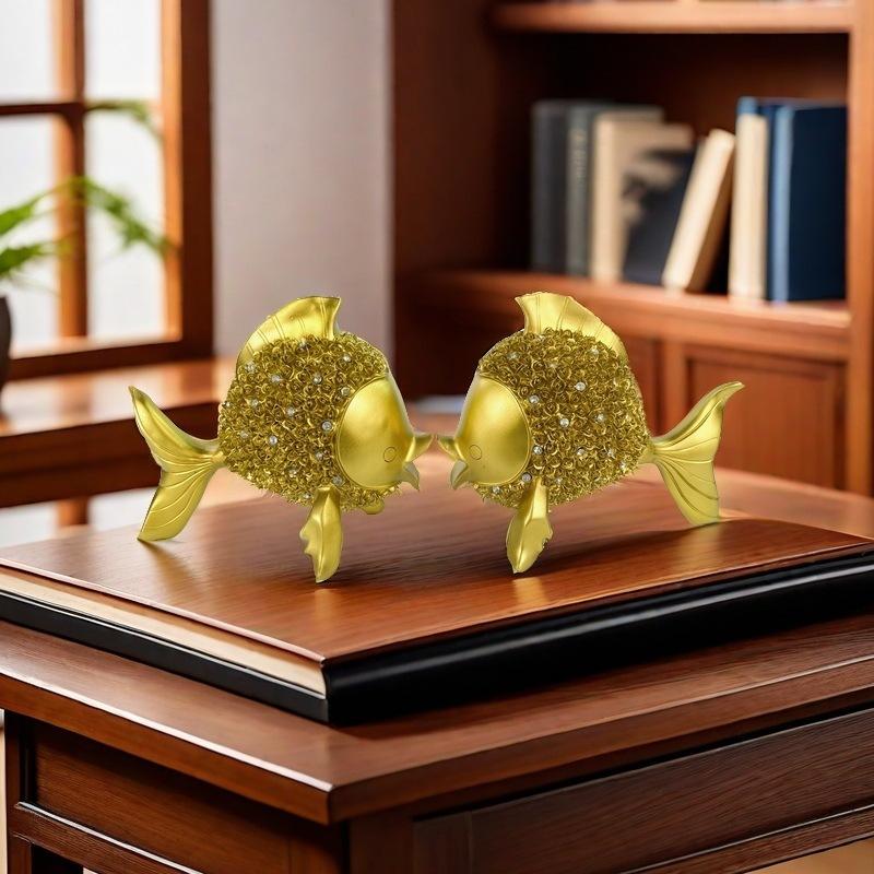 Đồ Trang Trí Tủ Rượu, Phong Cách Trung Quốc Cao Cấp, Đồ Trang Trí Tủ Bàn Sideboard, Đồ Trang Trí Nội Thất Sáng Tạo, Đồ Trang Trí Nội Thất Mềm, Thích Hợp Cho Phòng Khách, Hàng Mới Về Decor Đồng Tượng 3
