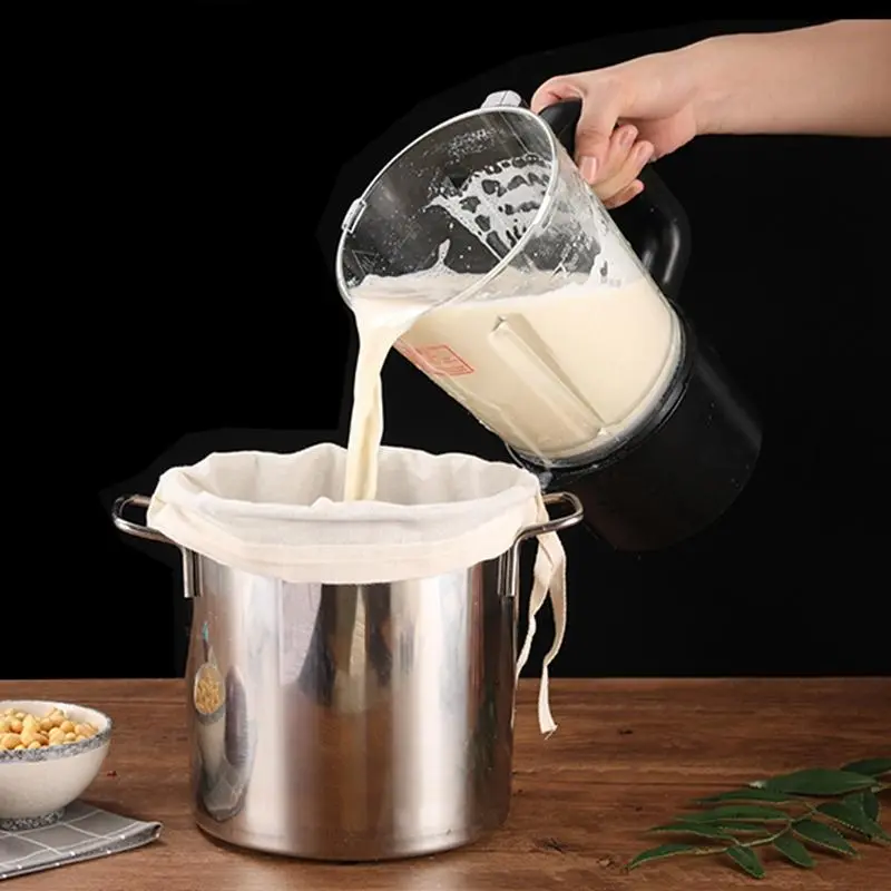 Kain Saringan Susu Kacang Almond Santan Buah Sayur Kantong Peras Blacu 4