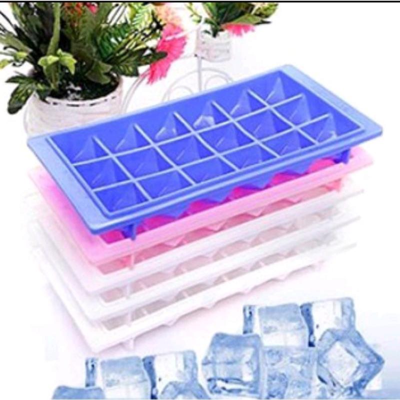 Khay Đá Nhựa 18 Viên Việt Nhật. khay làm đá nhựa nguyên sinh pp an toàn cho sức khỏe.