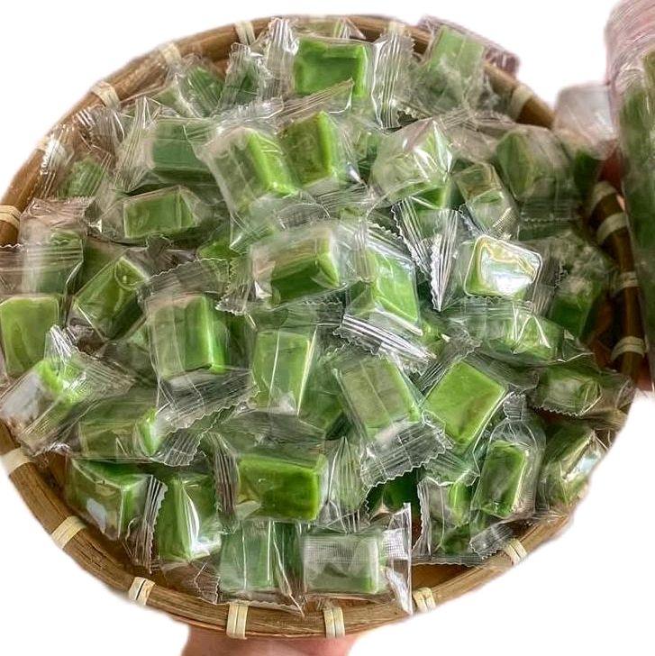  Kẹo dừa sáp lá dứa không đường mềm dẻo 500g Đặc sản Bến Tre hàng đặt làm riêng 
