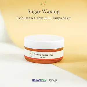 K WAX - Sugar Waxing 130gr | Cabut Bulu Tanpa Sakit | Wax Natural Removal