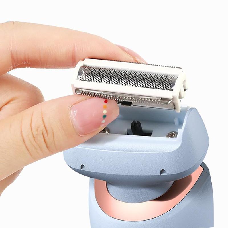 Product Introduction of Electric Body Hair Trimmer, 1 Box Rechargeable Waterproof Razor for Women, Bikini Hair Removal Tool for Legs Under Arms Private Area, Women's Gifts 5