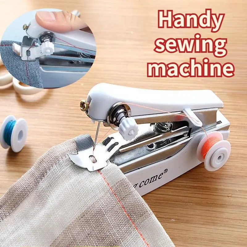 Mini Home Sewing Machine Handheld Sewing Machine Portable Manual Sewing Machine