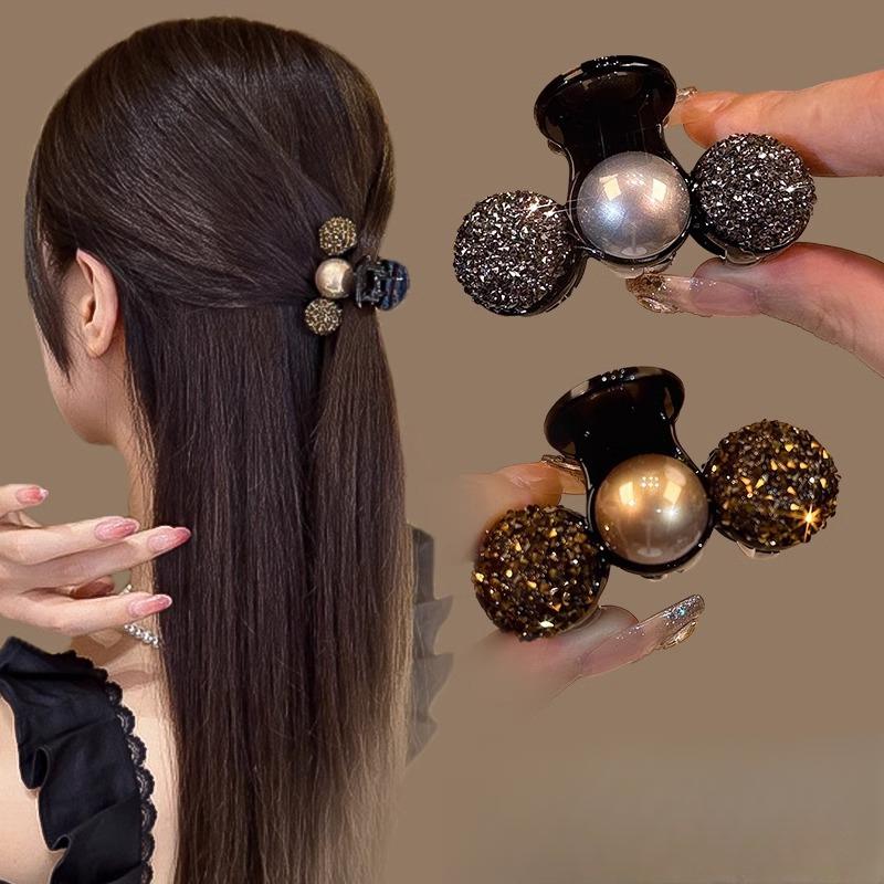 Klip Rambut Mutiara, untuk Wanita, Rasa Tinggi, Klip Rambut Separuh ...