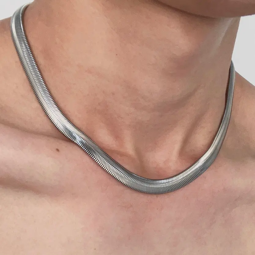 Vòng Cổ Dây Chuyền Xương Rắn, Phong Cách Độc Đoán, Dây Chuyền Xương Đòn Nữ Women