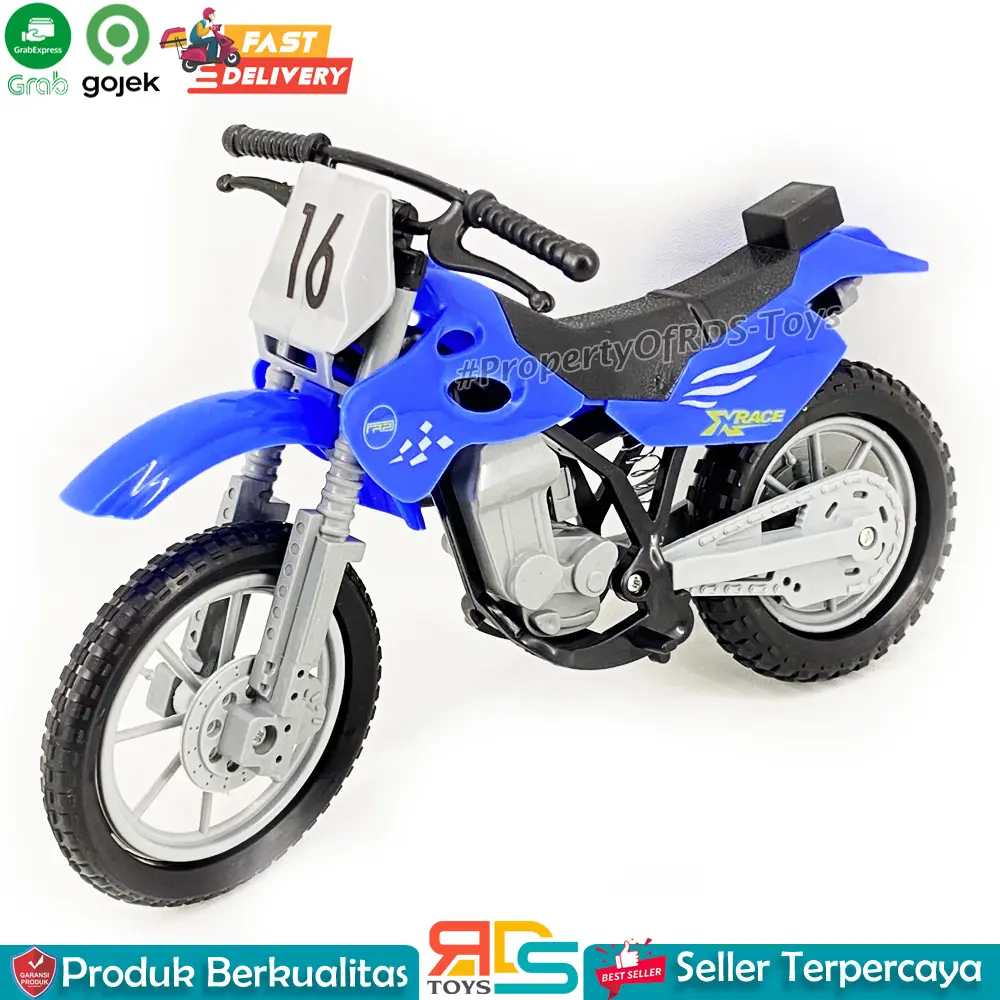 Mainan Anak Motor Cross Murah Motor Motoran Anak - ST2184