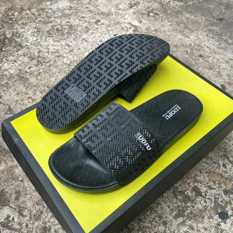 Dép đúc liền Nam Nữ Lufu mềm dẻo bền chống trơn (đặt tăng 1 size) Slipper Nhung dép nam Cao Su Đồng 1