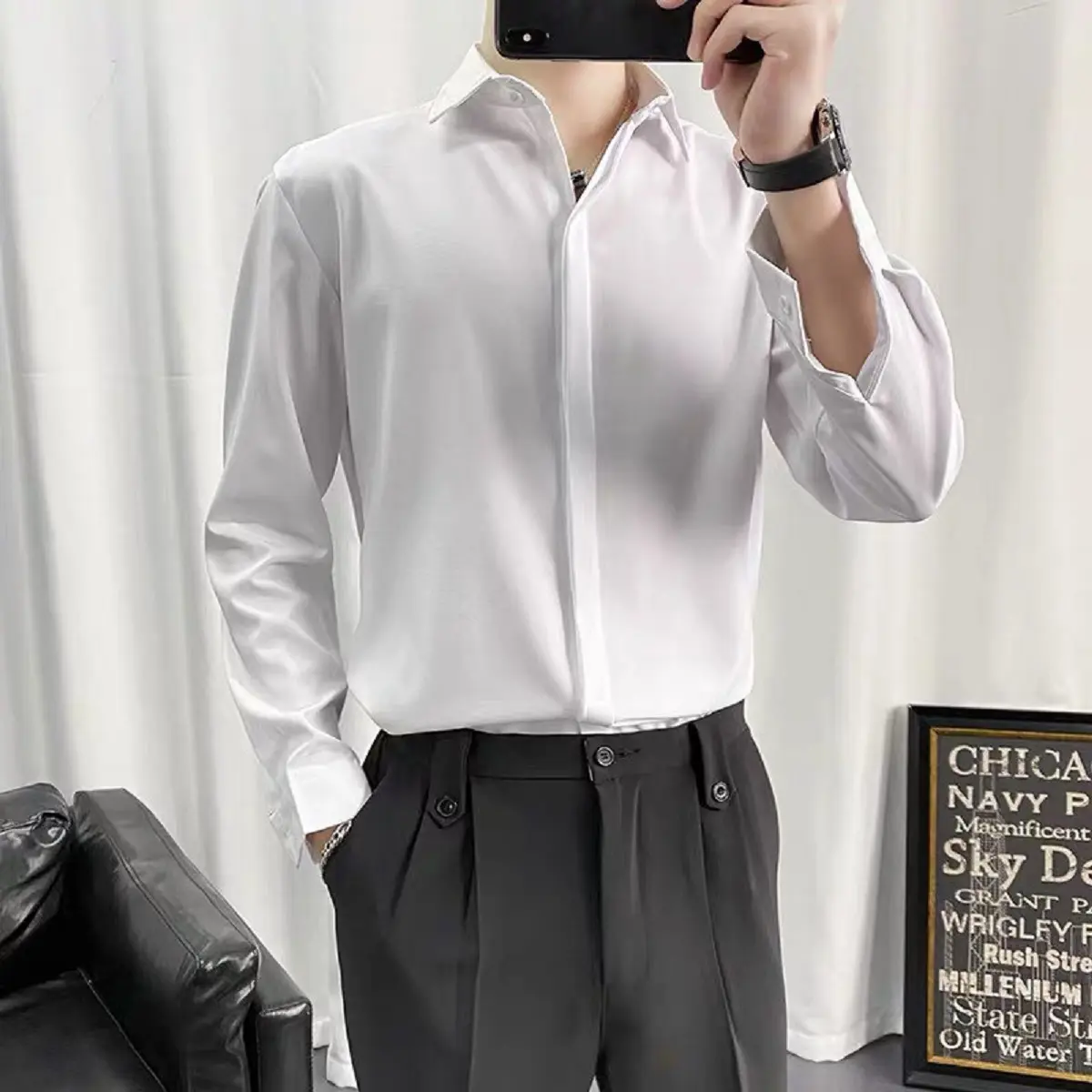 Áo sơ mi nam JONATO form rộng, phong cách Unisex năng động trẻ trung
