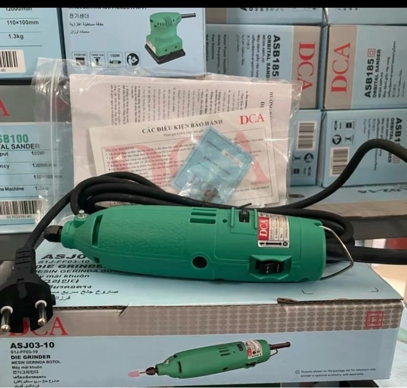 Product Introduction of Máy mài khuôn 105W DCA AsJ03-10 có chiết áp điều tốc 0