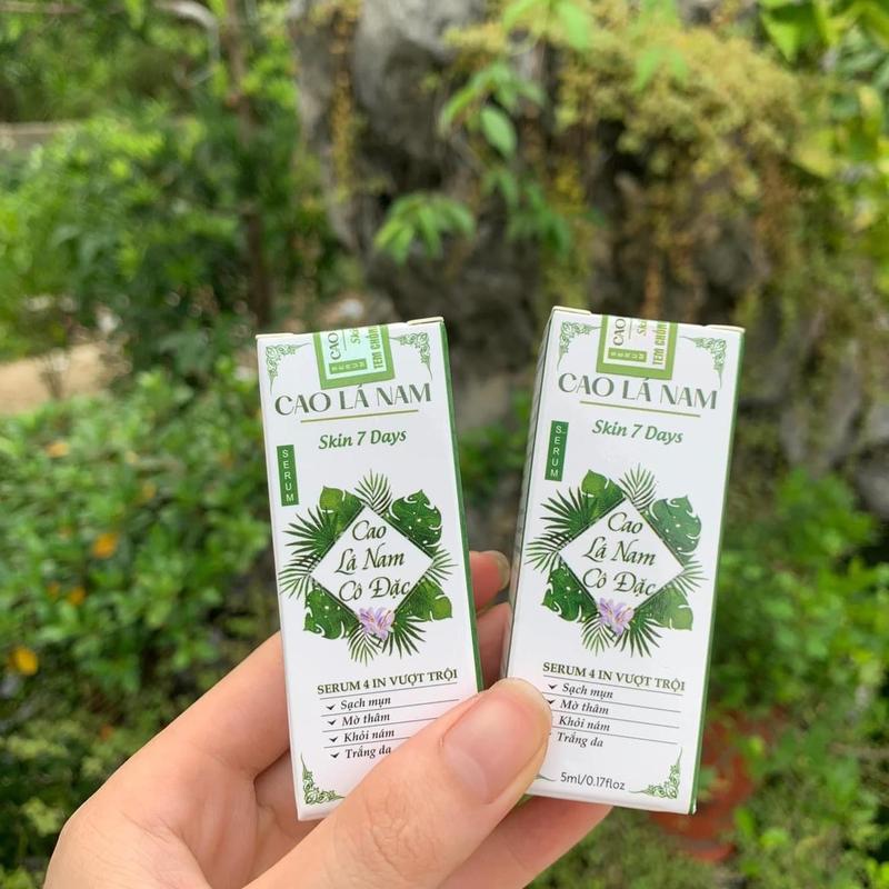 [ ComBo 2 Hộp ] Cao Lá Nam Giảm Mụn Mờ Thâm Nám và Trắng Da