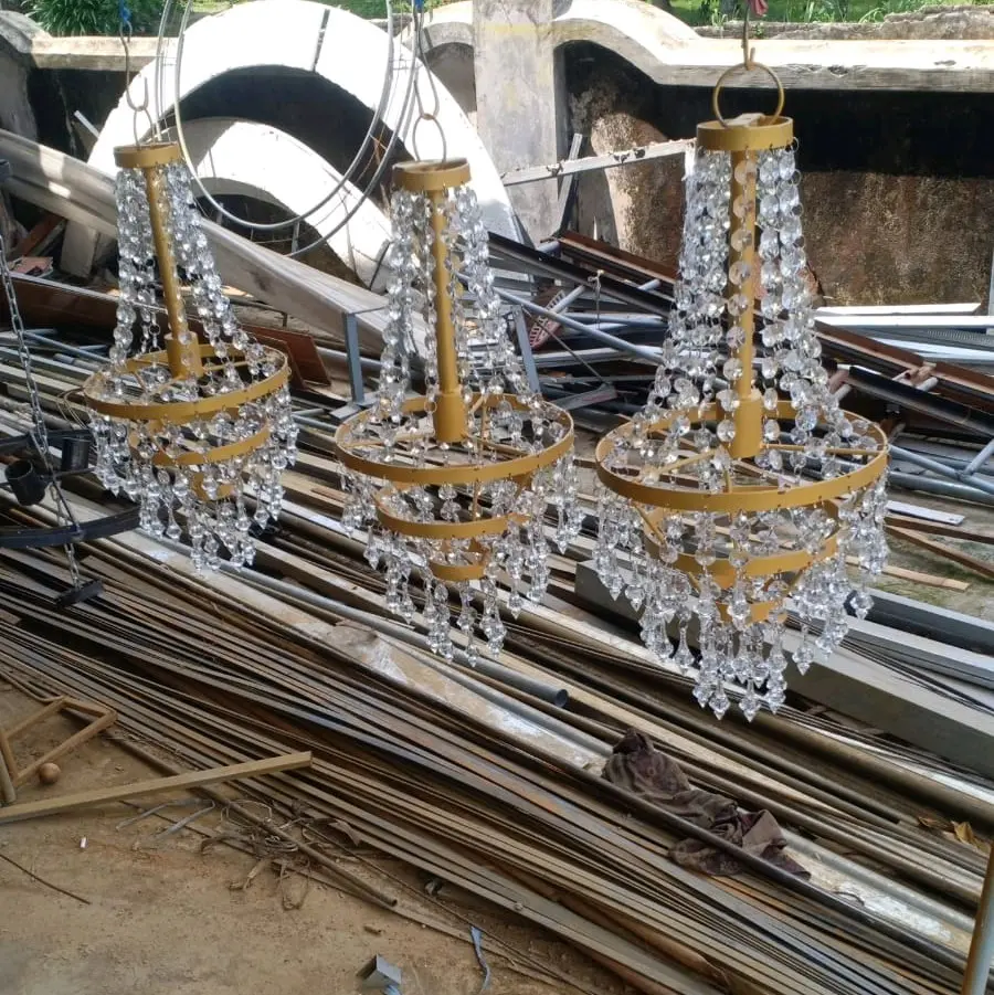 DM.24 (3sap) LAMPU GANTUNG KRISTAL