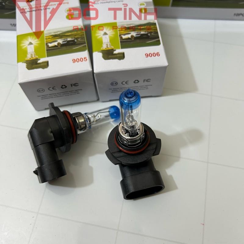 Bóng đèn ô tô 9005 9006 HB3 HB4 12v HCL đầu xanh. Bóng đèn pha, đèn gầm ô toi.