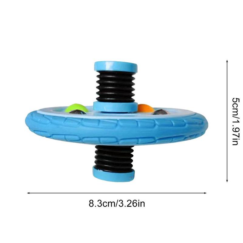 Product Introduction of Decompression Bubble Cbouncing Tire Gyro Educational Toy 6