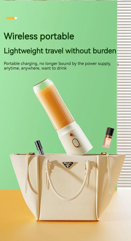 Product Introduction of Portable Wireless Blender Electric Fruit Juicer Machine For Orange Ice Crushing 10 Blades Auxiliary Food Machine 1500mA Mixer juiceblender fruit blender 29