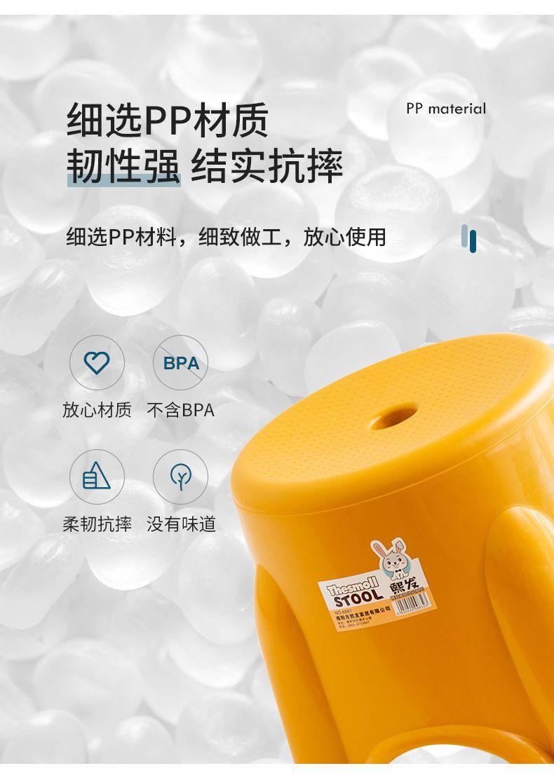 Product Introduction of Multifunctional Plastic Stool for Children at Home 4