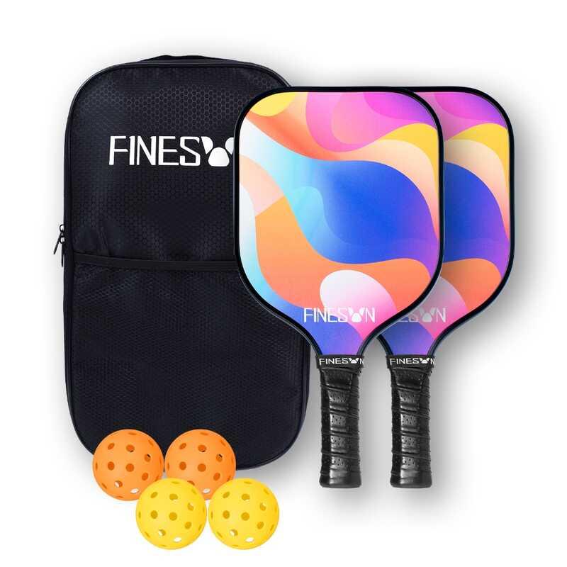 Product Introduction of Pickleball rackets USAPA approved fiberglass surface set pickleball unisex 0
