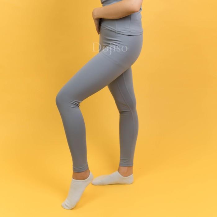 U♫1J Yoga Legging Celana Olahraga Wanita High Waist S M L Xl Xxl N✔Sa 2