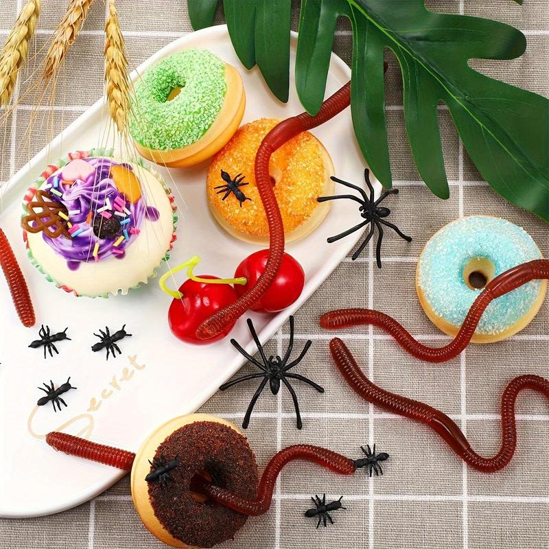 Product Introduction of Realistic Elastic Animal Fishing Bait, 10/20pcs Soft Artificial Fishing Earthworm Baits, Multi-functional Equipment for Outdoor Fishing 7