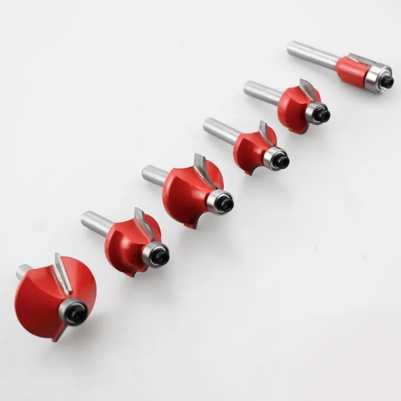 Woodworking Router Bit Set, Woodworking Milling Cutter Drill Bit Set, Woodworking Tool for Wood Slotting, Engraving, Hard Alloy Woodworking DIY Tool 7