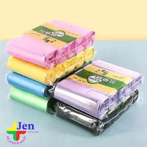 Kantong sampah roll isi 5 plastik sampah roll jumbo 45x50cm isi 5 roll 75 lembar