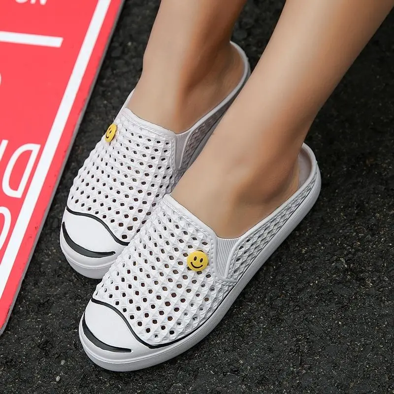 Giày Guốc Đi Vườn, Mùa Hè Lạnh Lùng, Dép Thường Ngày Unisex, Dép Nhanh Khô, Giày Đi Biển Chống Trượt, Thích Hợp Cho Mùa Hè 1