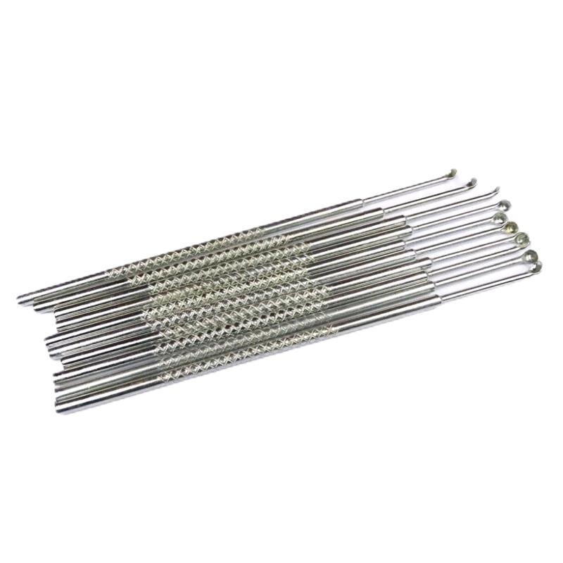 5 cây móc ráy tai, cây lấy ráy tai ngắn bằng kim loaik Minh Anh Home