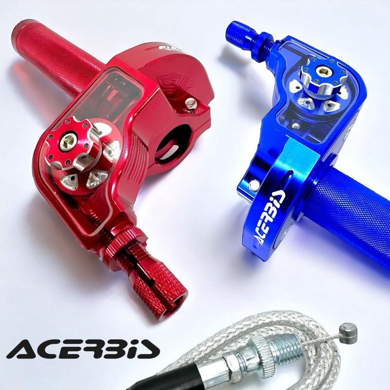 Gas spontan roller cnc gas spontan acerbis cnc 1 kabel {Modern Motoshop} Motorcycle 3
