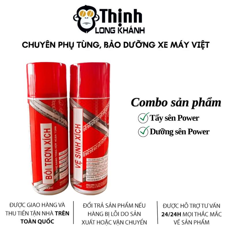   COMBO 2 CHAI  DƯỠNG SÊN POWER FULL VÀ TẨY SÊN POWER FULL 