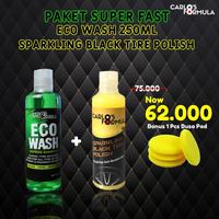 Gambar Paket CarlosFormula Super Fast! Shampoo Mobil Motor - Tyre Ban Polish - Not Specified dari Carlosformula Kota Surabaya 1 Tokopedia