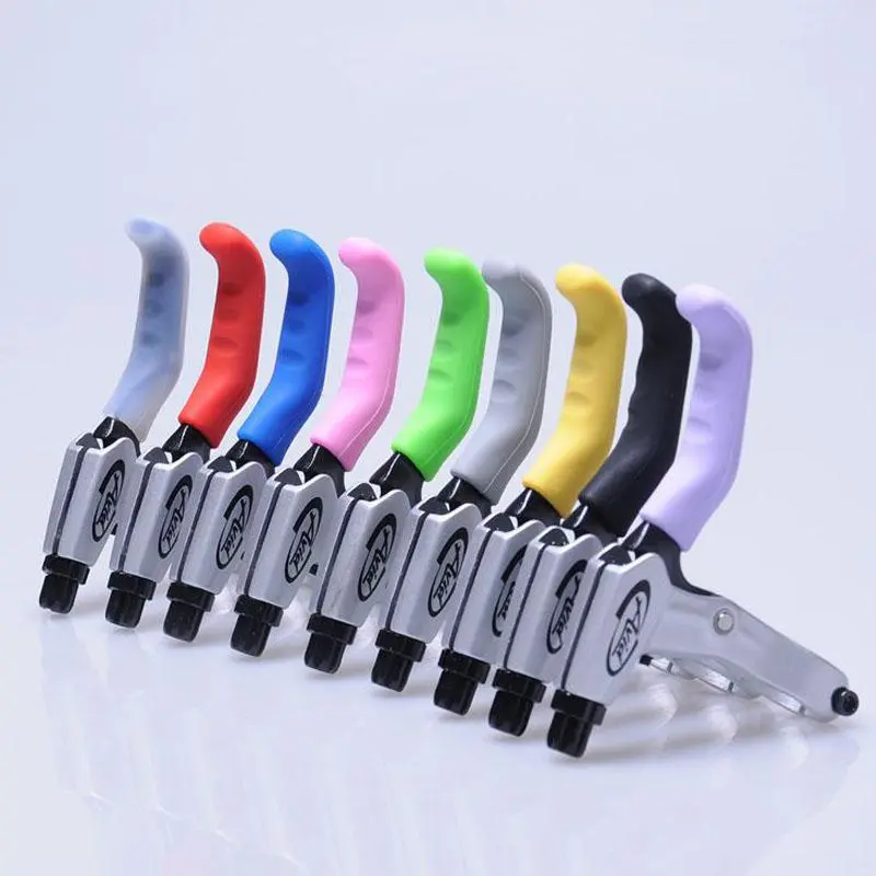 Bicycle Brake Handle Protective Cover, 2 Counts Silicone Anti-slip Brake Handle Cover, Motorcycle Accessories for Mountain Bike, Bicycle